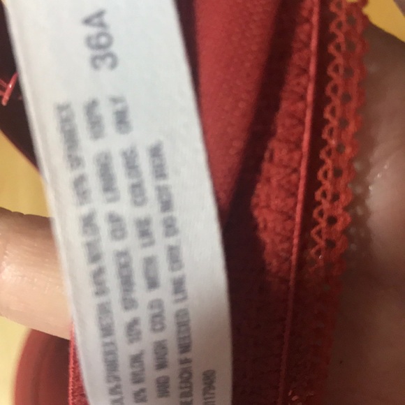 NWT Coverable Bra 36A Rust color - Picture 10 of 10